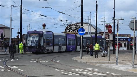 (Test) Trams Return to Talbot Road • Live Blackpool.